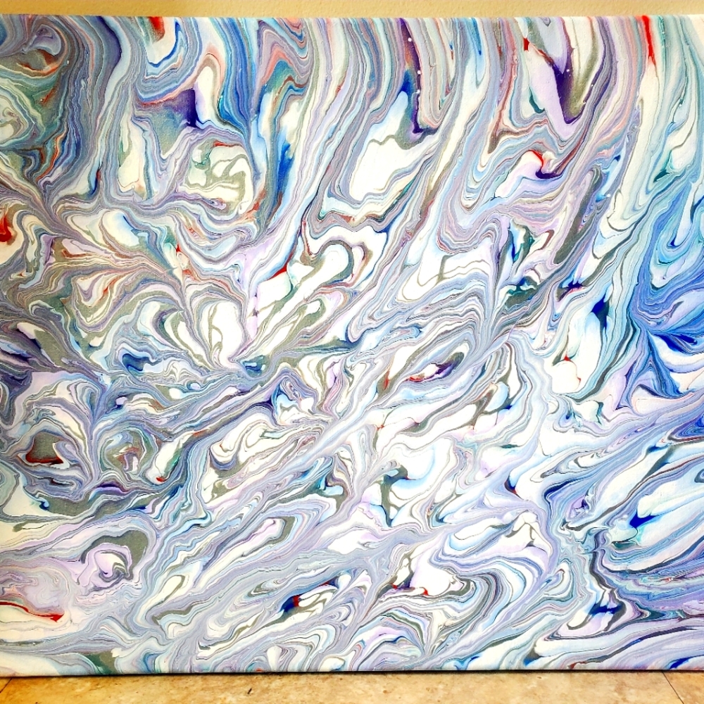 16x20 Fluid Art